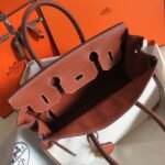 HERM Birkin 30cm Bag In Toile H Canvas With Barenia Leather - 图片 6