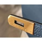 HERM Blue Agate Clemence Birkin 30cm Bag - 图片 5