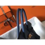 HERM Blue Agate Clemence Birkin 30cm Bag - 图片 7