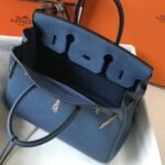 HERM Blue Agate Clemence Birkin 30cm Bag - 图片 8