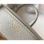 HERM Birkin 30cm Bag In Pearl Grey Clemence Leather GHW - 图片 4