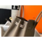 HERM Birkin 30cm Bag In Taupe Clemence Leather GHW - 图片 5