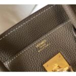 HERM Birkin 30cm Bag In Taupe Clemence Leather GHW - 图片 6