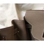 HERM Birkin 30cm Bag In Taupe Clemence Leather GHW - 图片 7