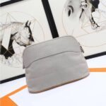 HERM Medium Bolide Travel Case In Grey Cotton - 图片 2
