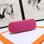 HERM Medium Bolide Travel Case In Rose Red Cotton - 图片 4