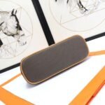 HERM Medium Bolide Travel Case In Taupe Cotton - 图片 4