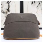 HERM Medium Bolide Travel Case In Taupe Cotton