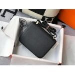 HERM Black Constance MM 24cm Epsom Leather Bag - 图片 2