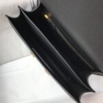 HERM Black Constance MM 24cm Epsom Leather Bag - 图片 7