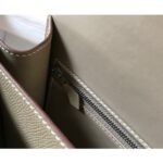 HERM Grey Constance MM 24cm Epsom Leather Bag - 图片 6
