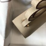 HERM Grey Constance MM 24cm Epsom Leather Bag - 图片 9