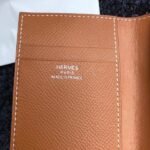 HERM MC?? Euclide Card Holder In Gold Epsom Leather - 图片 3