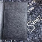 HERM MC?? Euclide Card Holder In Black Epsom Leather - 图片 4