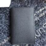 HERM MC?? Euclide Card Holder In Black Epsom Leather