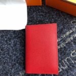 HERM MC?? Euclide Card Holder In Red Epsom Leather - 图片 2