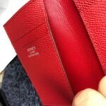 HERM MC?? Euclide Card Holder In Red Epsom Leather - 图片 5