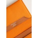 HERM R.M.S Card Holder in Apricot Evergrain Calfskin - 图片 2