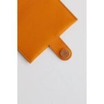 HERM R.M.S Card Holder in Apricot Evergrain Calfskin - 图片 5