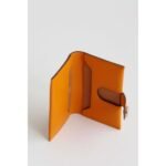 HERM R.M.S Card Holder in Apricot Evergrain Calfskin - 图片 8