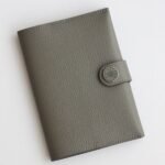 HERM R.M.S Passport Holder in Gris Meyer Evercolor Calfskin