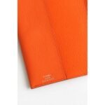 HERM R.M.S Passport Holder in Orange Evercolor Calfskin - 图片 2