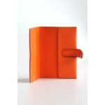 HERM R.M.S Passport Holder in Orange Evercolor Calfskin - 图片 7