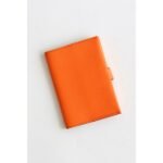 HERM R.M.S Passport Holder in Orange Evercolor Calfskin - 图片 9