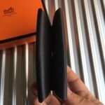 HERM Calvi Card Holder In Black Epsom Leather - 图片 2