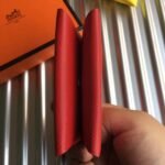 HERM Calvi Card Holder In Red Epsom Leather - 图片 2