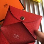HERM Calvi Card Holder In Red Epsom Leather - 图片 3