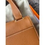 HERM Della Cavalleria II Mini Bag in Gold Epsom Calfskin - 图片 6
