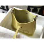 HERM Evelyne III TPM Mini Bag In Jaune Poussin Clemence Leather - 图片 2