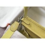 HERM Evelyne III TPM Mini Bag In Jaune Poussin Clemence Leather - 图片 7