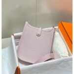 HERM Evelyne III TPM Bag In Mauve Pale Clemence Leather - 图片 2