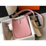 HERM Evelyne III TPM Bag In Pink Clemence Leather - 图片 2