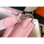 HERM Evelyne III TPM Bag In Pink Clemence Leather - 图片 5