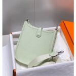 HERM Evelyne III TPM Bag In Vert Fizz Clemence Leather - 图片 2