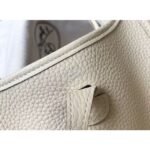 HERM Evelyne III TPM Bag In beton Clemence Leather - 图片 6