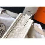 HERM Evelyne III TPM Bag In beton Clemence Leather - 图片 8