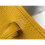 HERM Evelyne III TPM Bag In Yellow Clemence Leather - 图片 5