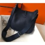 HERM Evelyne III 29 PM Bag In Dark Blue Clemence Leather - 图片 2