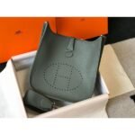 HERM Evelyne III 29 PM Bag In Vert Amande Clemence Leather - 图片 3