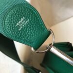 HERM Evelyne III 29 PM Bag In Vert Vertigo Clemence Leather - 图片 3
