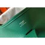 HERM Evelyne III 29 PM Bag In Vert Vertigo Clemence Leather - 图片 6