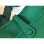 HERM Evelyne III 29 PM Bag In Vert Vertigo Clemence Leather - 图片 8