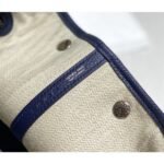 HERM Garden Party 30 Bag In Blue Saphir Taurillon Leather - 图片 7