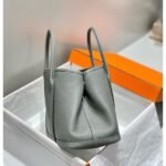 HERM Garden Party 30 Bag In Gris Meyer Taurillon Leather - 图片 2
