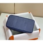 HERM Garden Party 36 Bag In Blue Saphir Clemence Leather - 图片 5