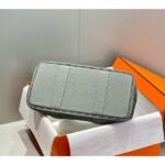 HERM Garden Party 36 Bag In Gris Meyer Clemence Leather - 图片 3